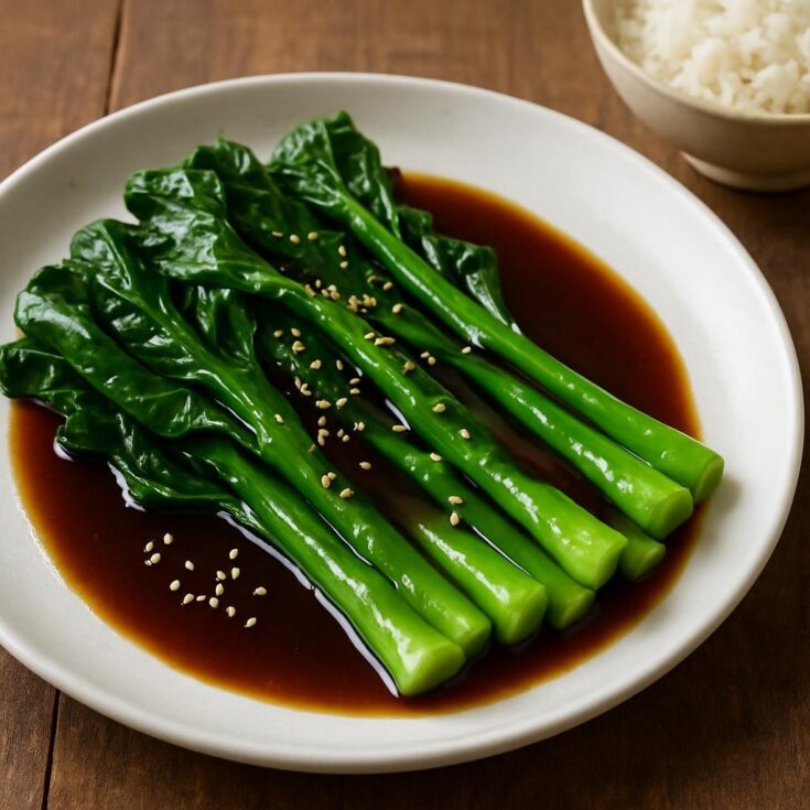 Chinese Broccoli With Oyster Sauce