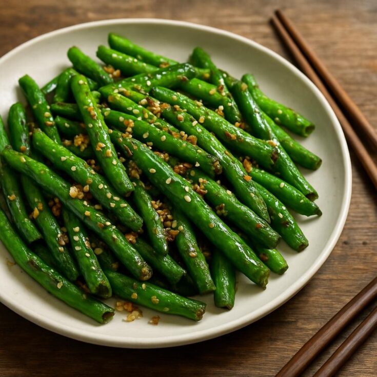 Chinese Garlic Green Beans