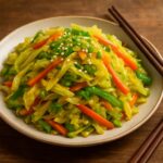 Chinese Shredded Cabbage Stir-Fry