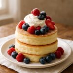 Fluffy Japanese Soufflé Pancakes