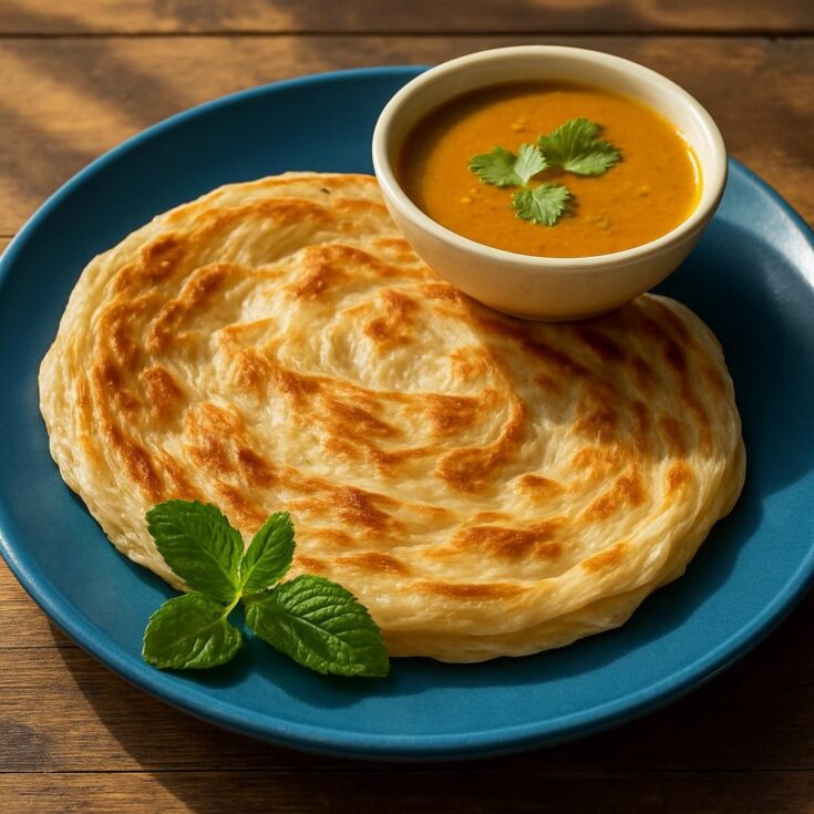 Malaysian Flatbread (Roti Canai)