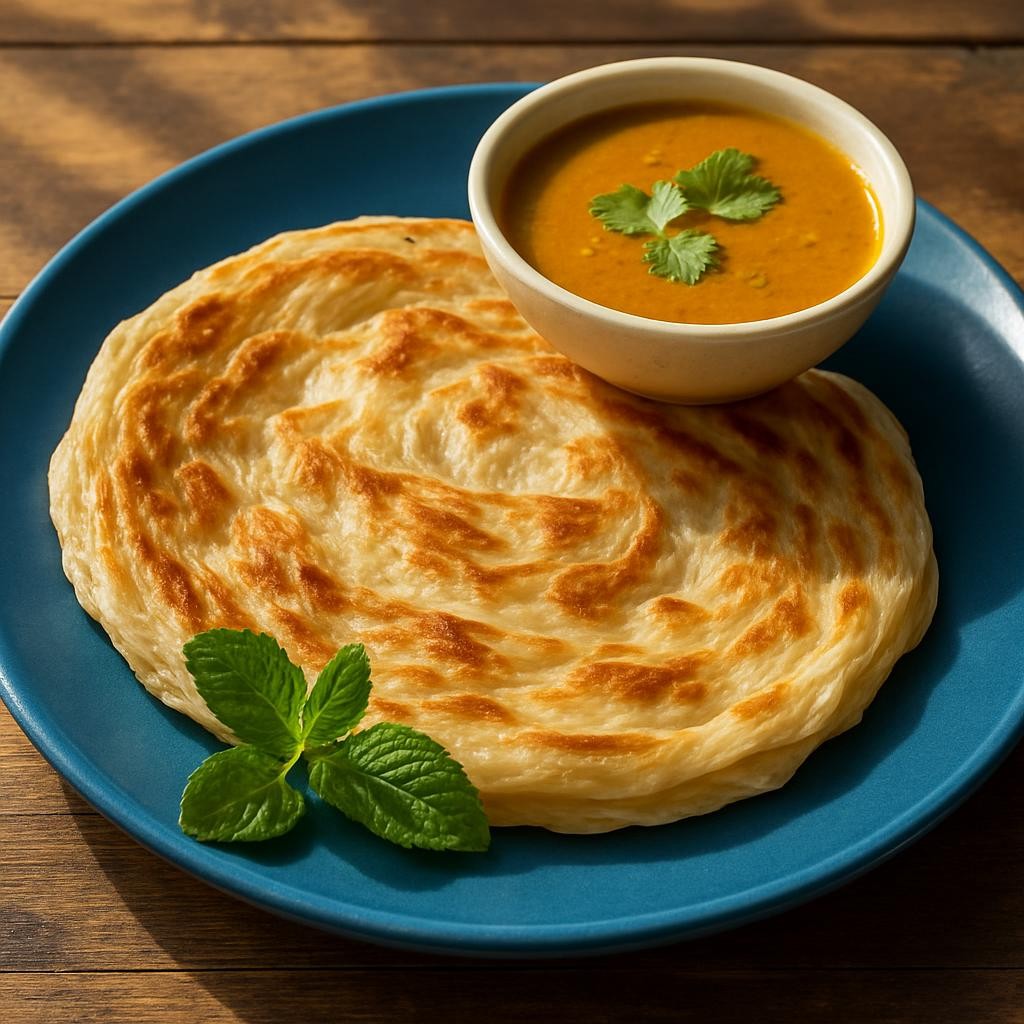 Malaysian Flatbread (Roti Canai)