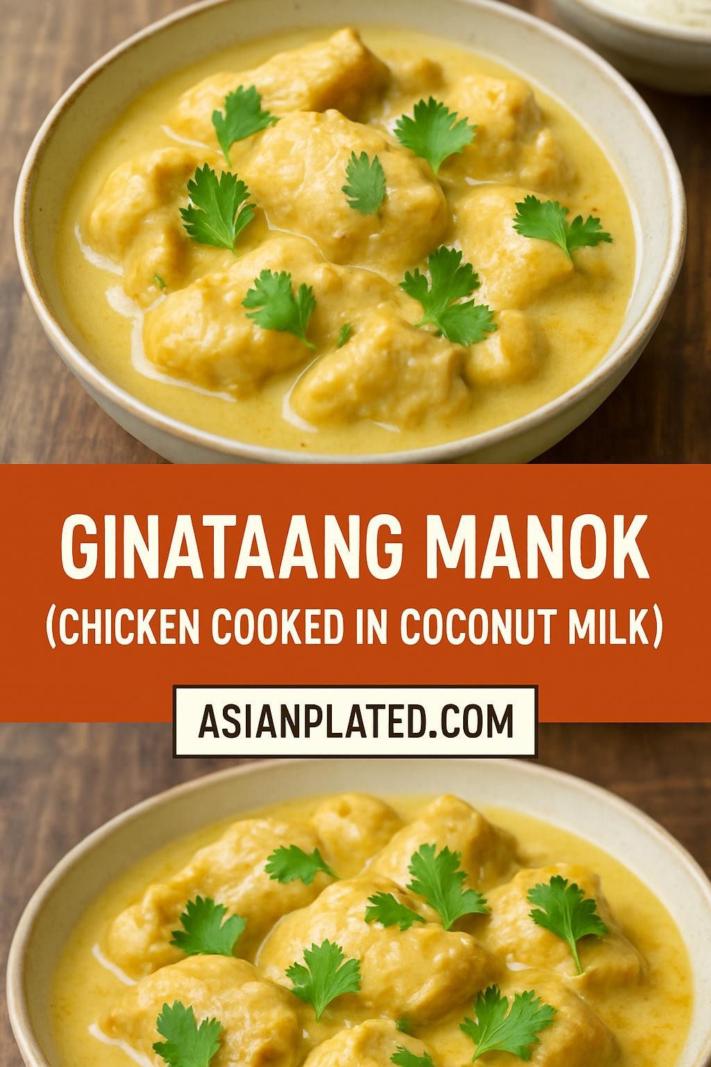 Ginataang Manok (Chicken Cooked in Coconut Milk)