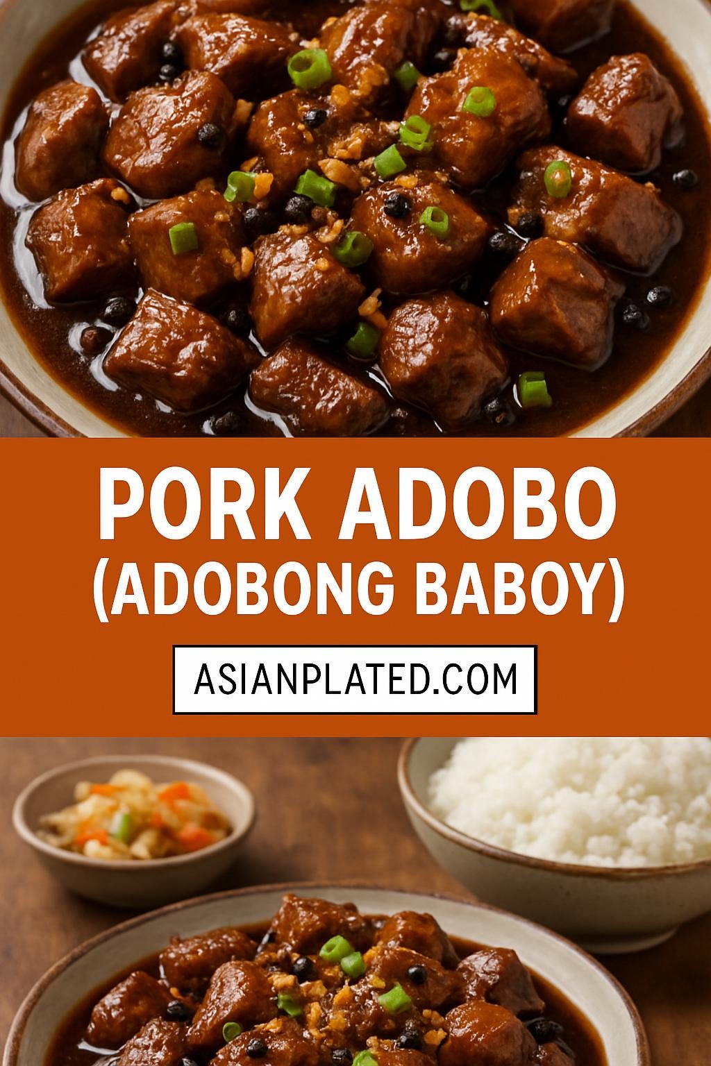 Pork Adobo (Adobong Baboy)
