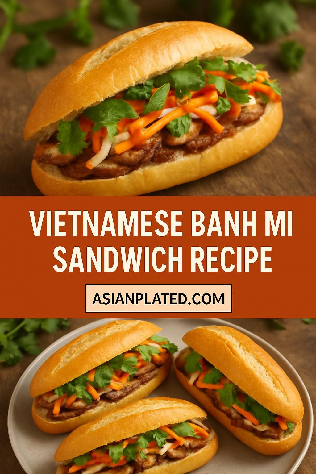 Vietnamese Banh Mi Sandwich recipe