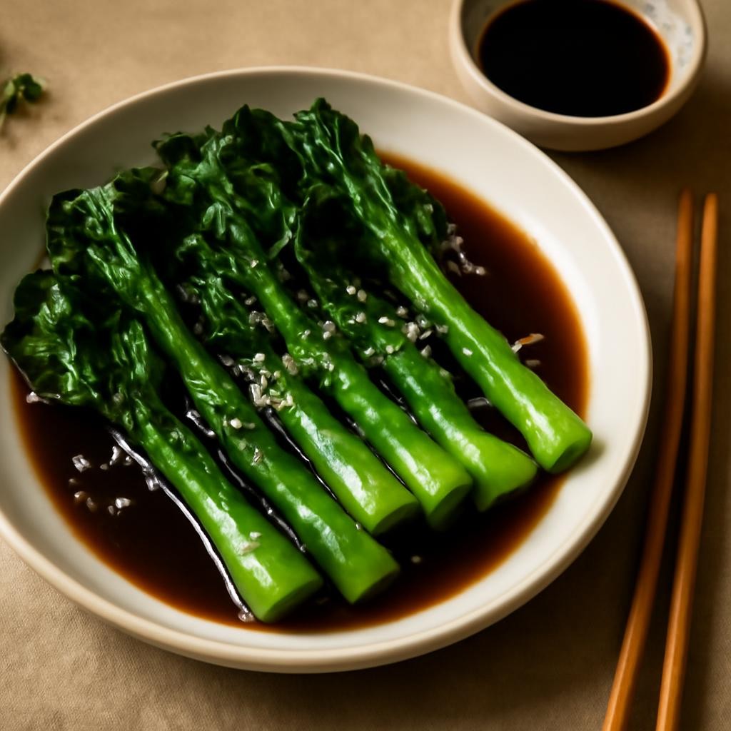Chinese Broccoli With Oyster Sauce