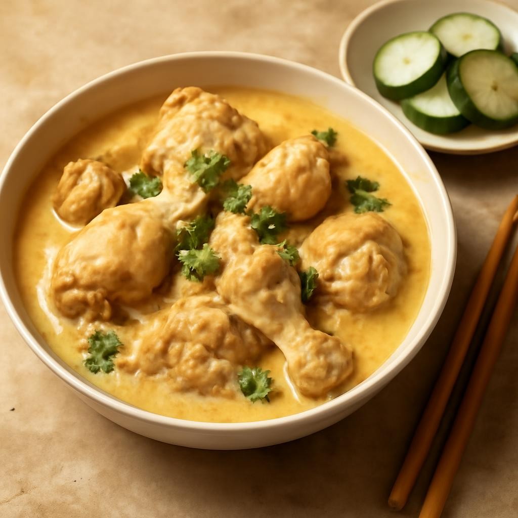 Ginataang Manok (Chicken Cooked in Coconut Milk)