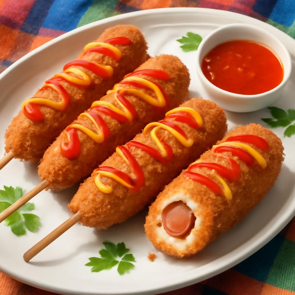 Korean Corn Dogs recipe