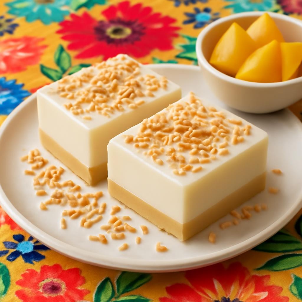 Maja Blanca (Coconut Milk Pudding with corn)