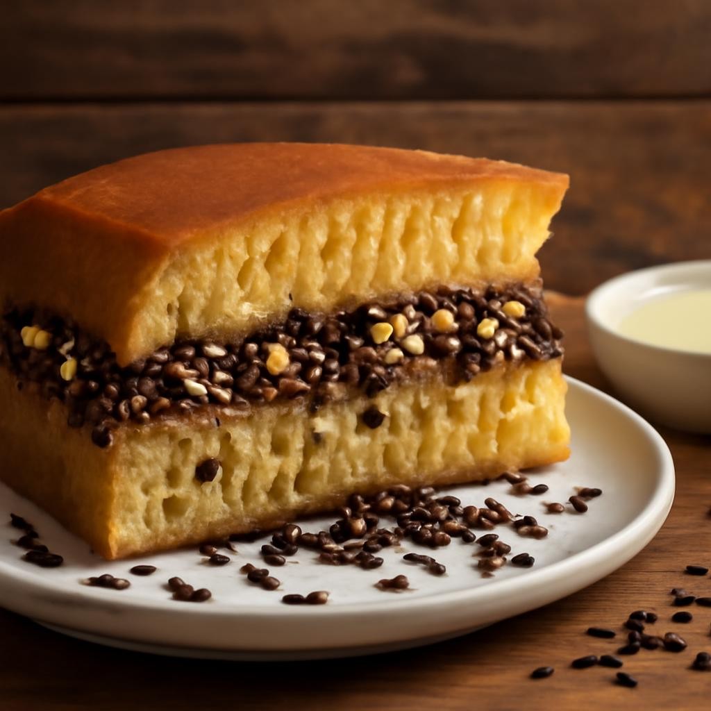 Martabak Manis (Indonesian thick sweet pancakes)