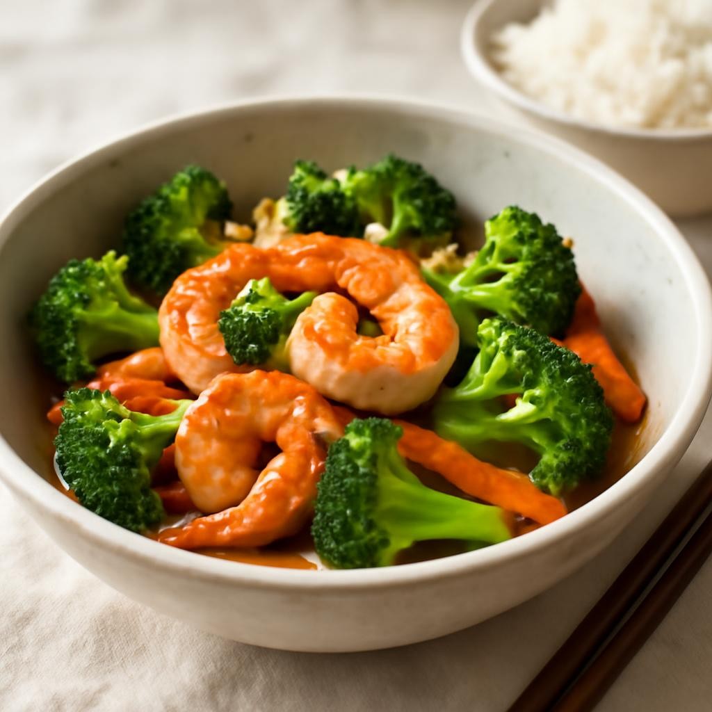 Shrimp and Broccoli Stir Fry