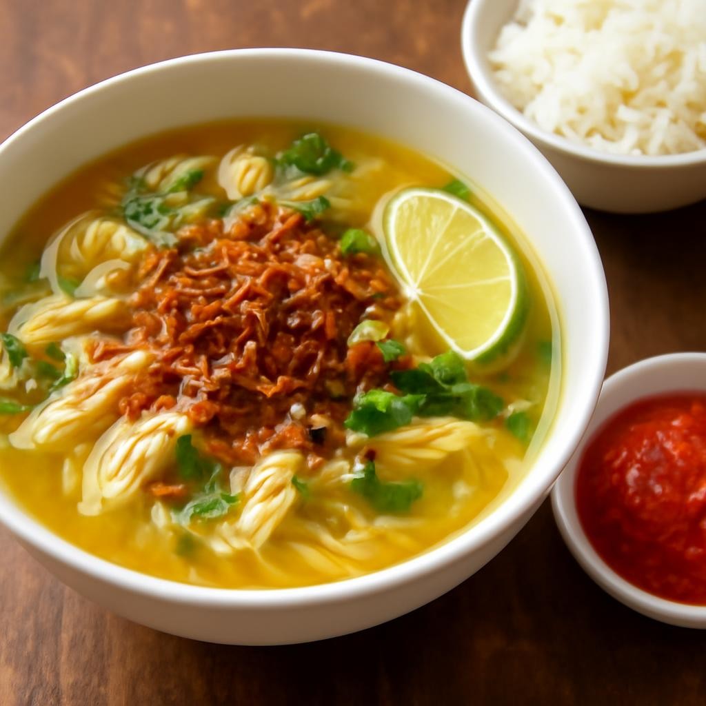 Soto Ayam (Indonesian Chicken Soup)