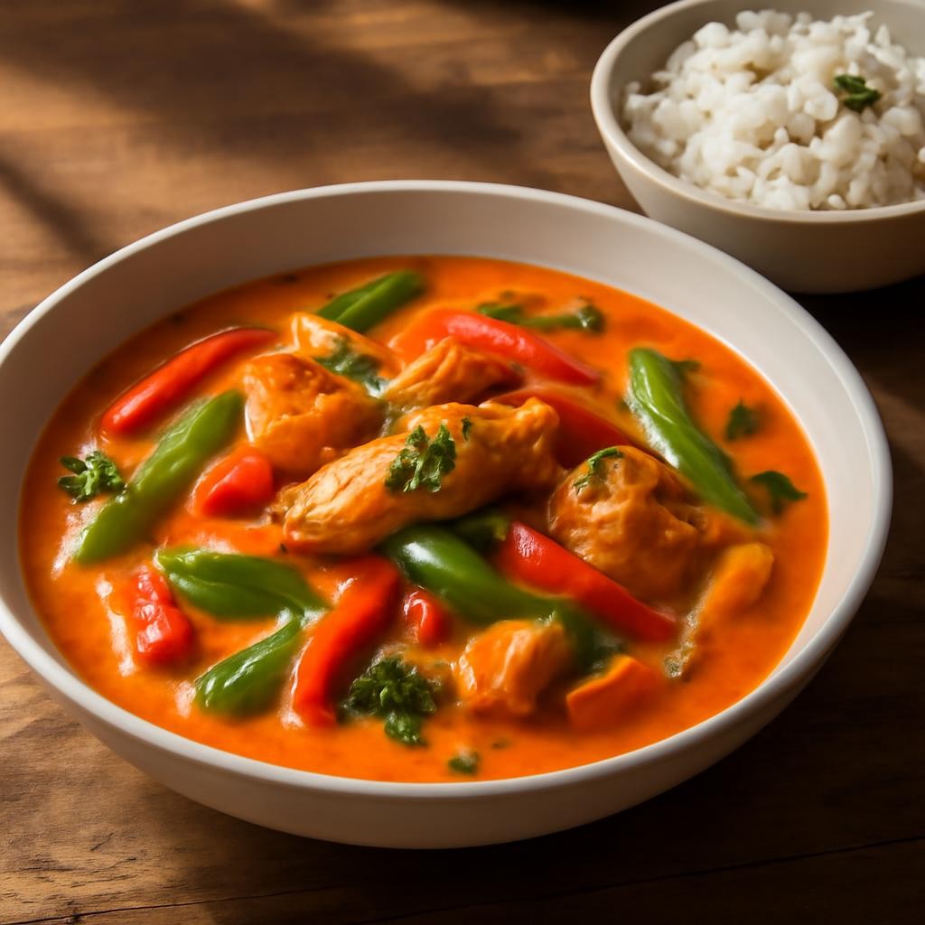 Thai Red Curry with Chicken