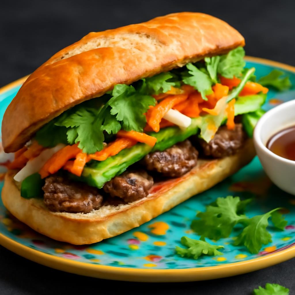 Vietnamese Banh Mi Sandwich recipe