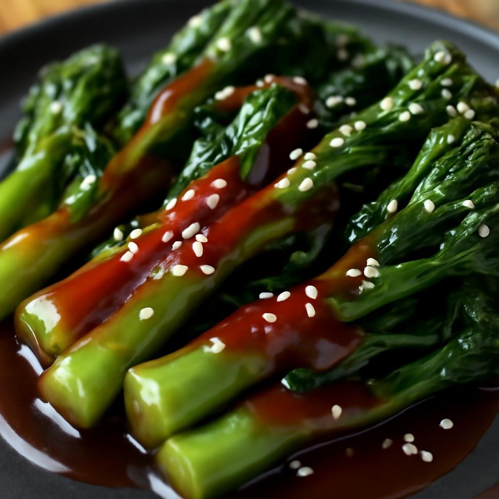Chinese Broccoli With Oyster Sauce