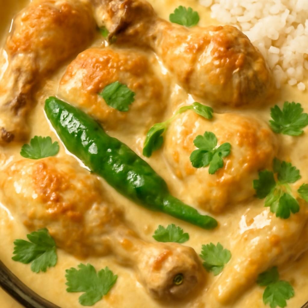 Ginataang Manok (Chicken Cooked in Coconut Milk)