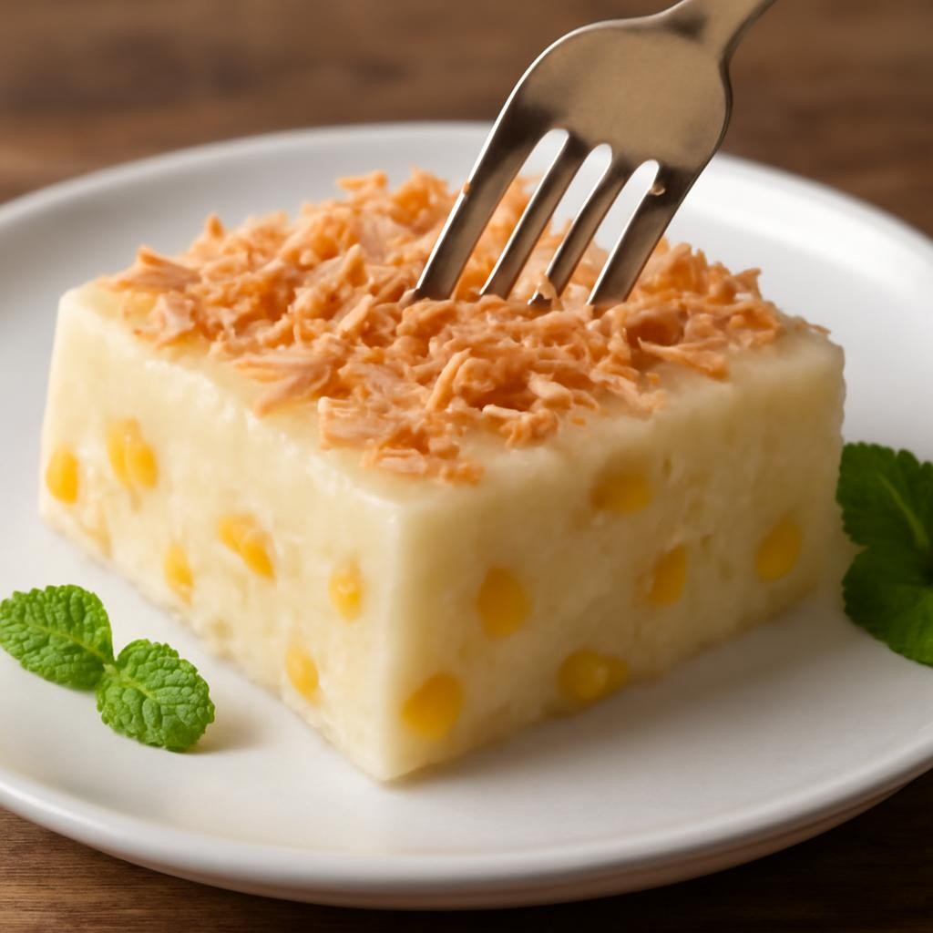 Maja Blanca (Coconut Milk Pudding with corn)
