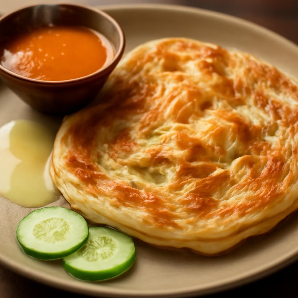 Malaysian Flatbread (Roti Canai)