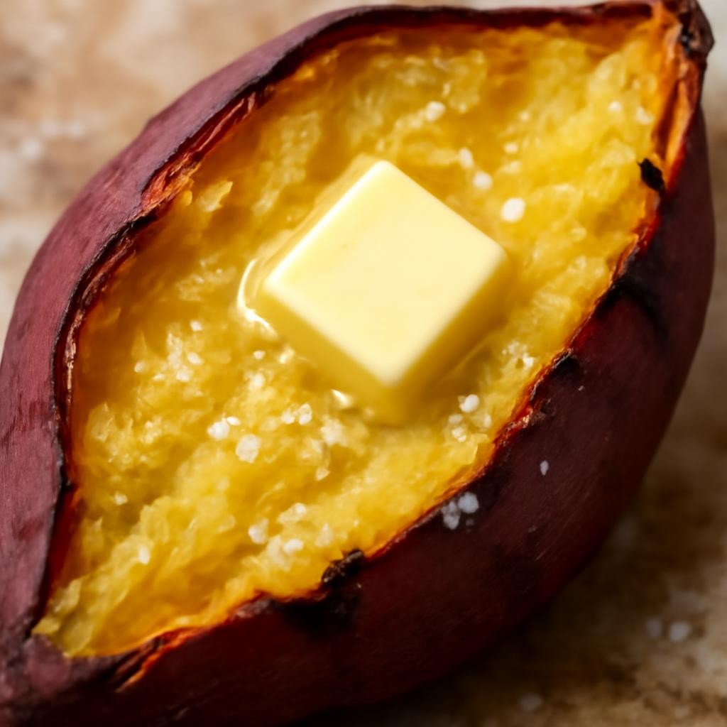 Perfect Baked Japanese Sweet Potatoes