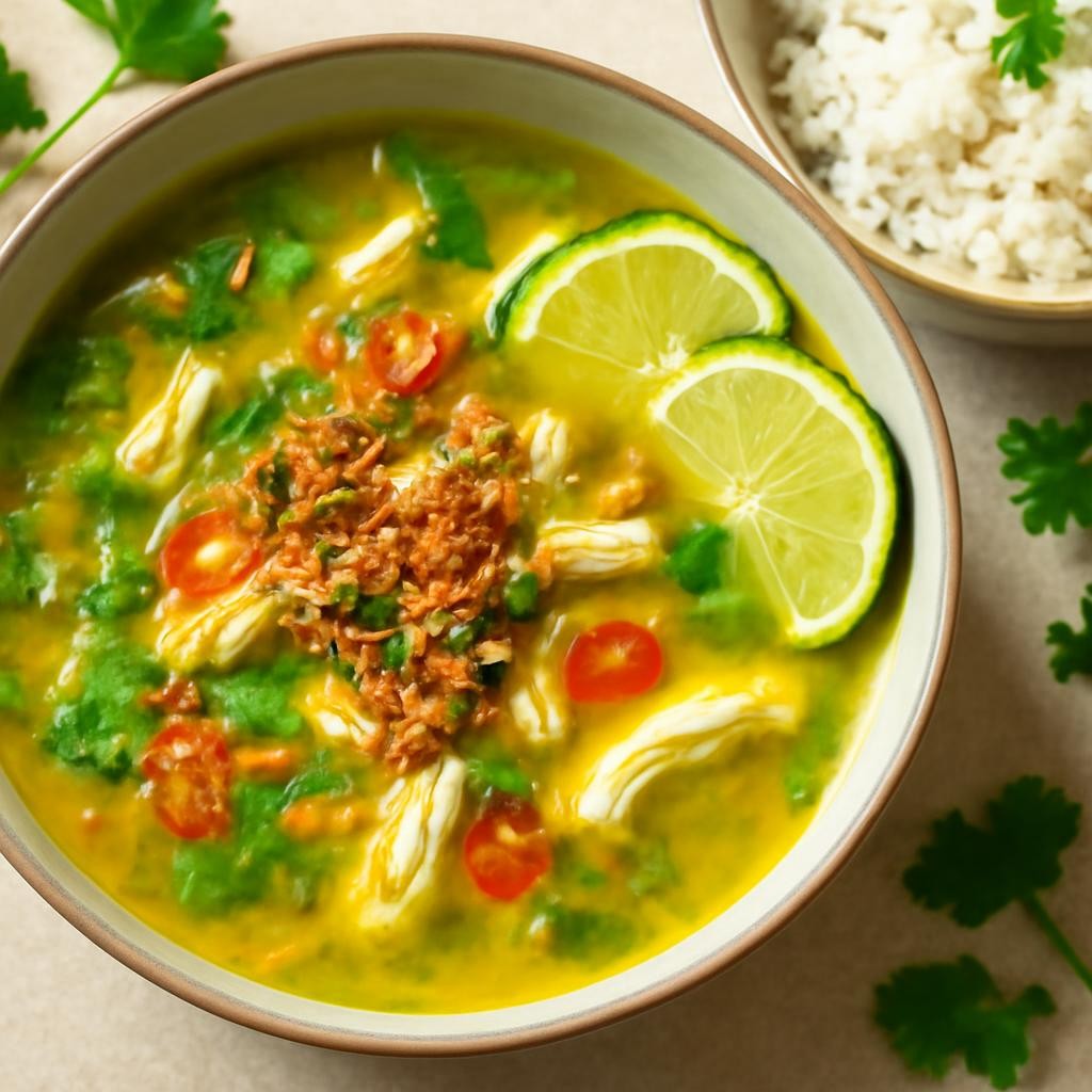 Soto Ayam (Indonesian Chicken Soup)