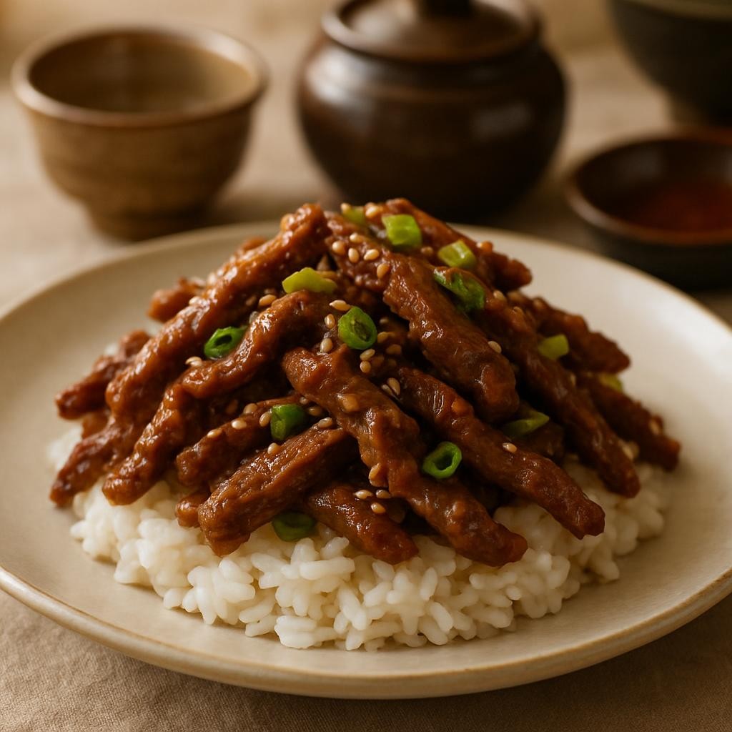 korean beef recipe