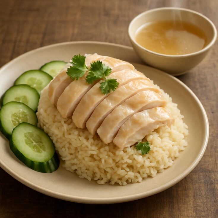 Malaysian Hainanese Chicken Rice