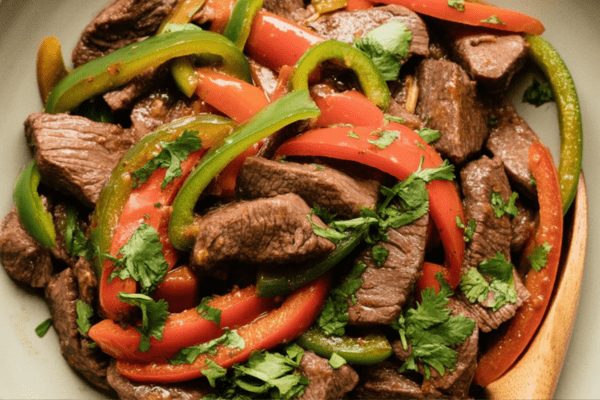 easy Chinese Pepper Steak