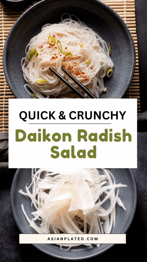 EASY Daikon Radish Salad