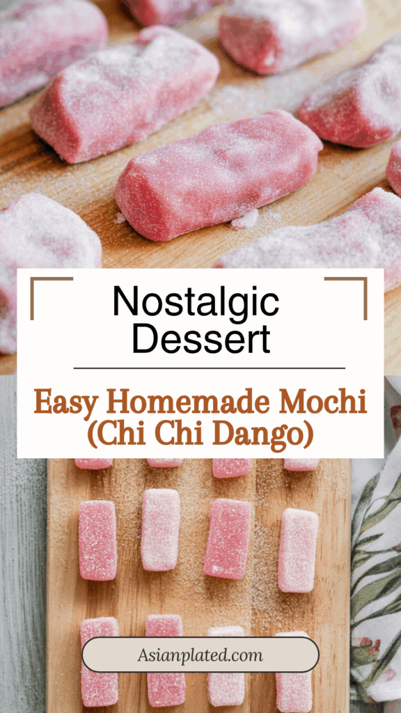 Easy Homemade Mochi (Chi Chi Dango)
