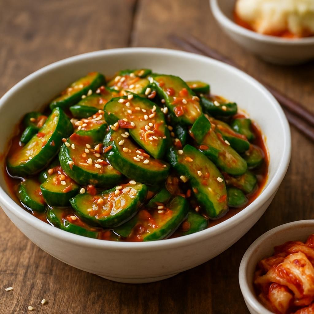 Korean Cucumber Salad (Oi Muchim)