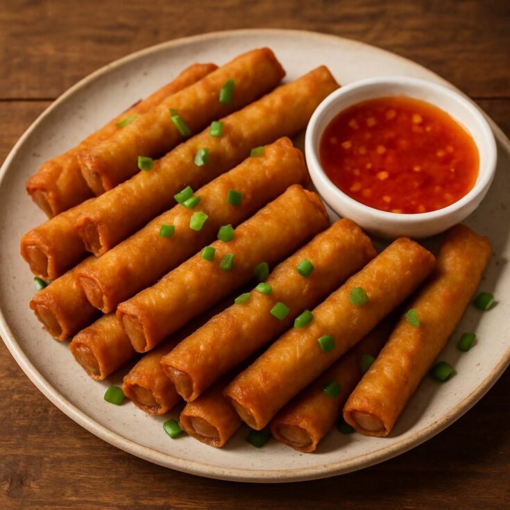 Lumpia Shanghai (Filipino Spring Rolls)