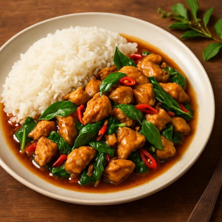 Thai Chilli Basil Chicken