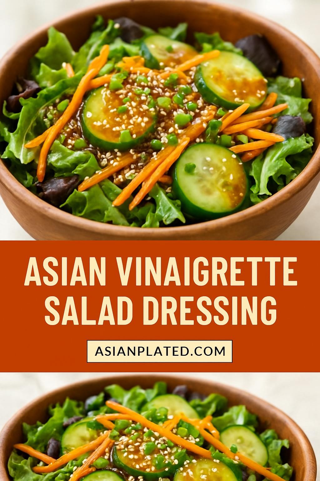 Asian Vinaigrette Salad Dressing