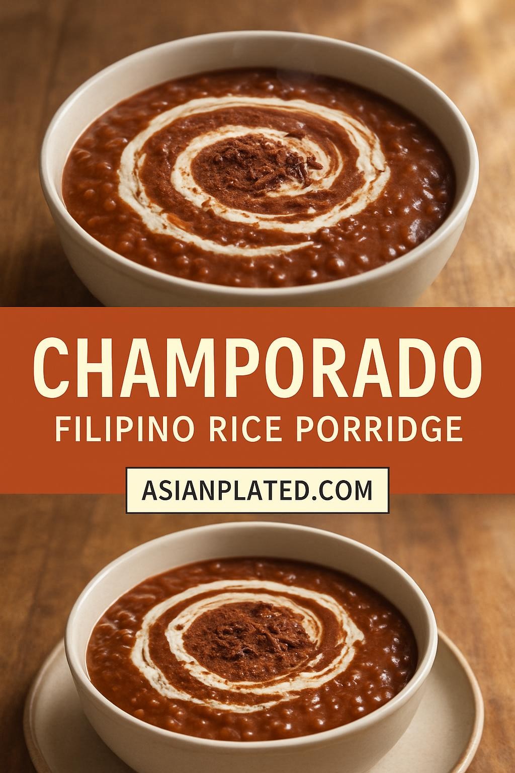Champorado - Filipino rice porridge
