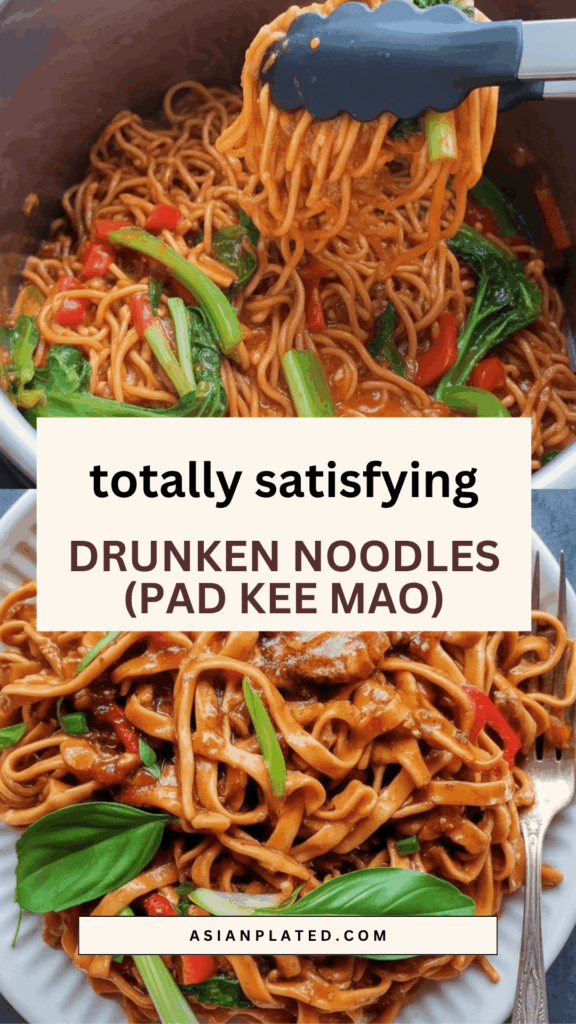 best Drunken Noodles (Pad Kee Mao)