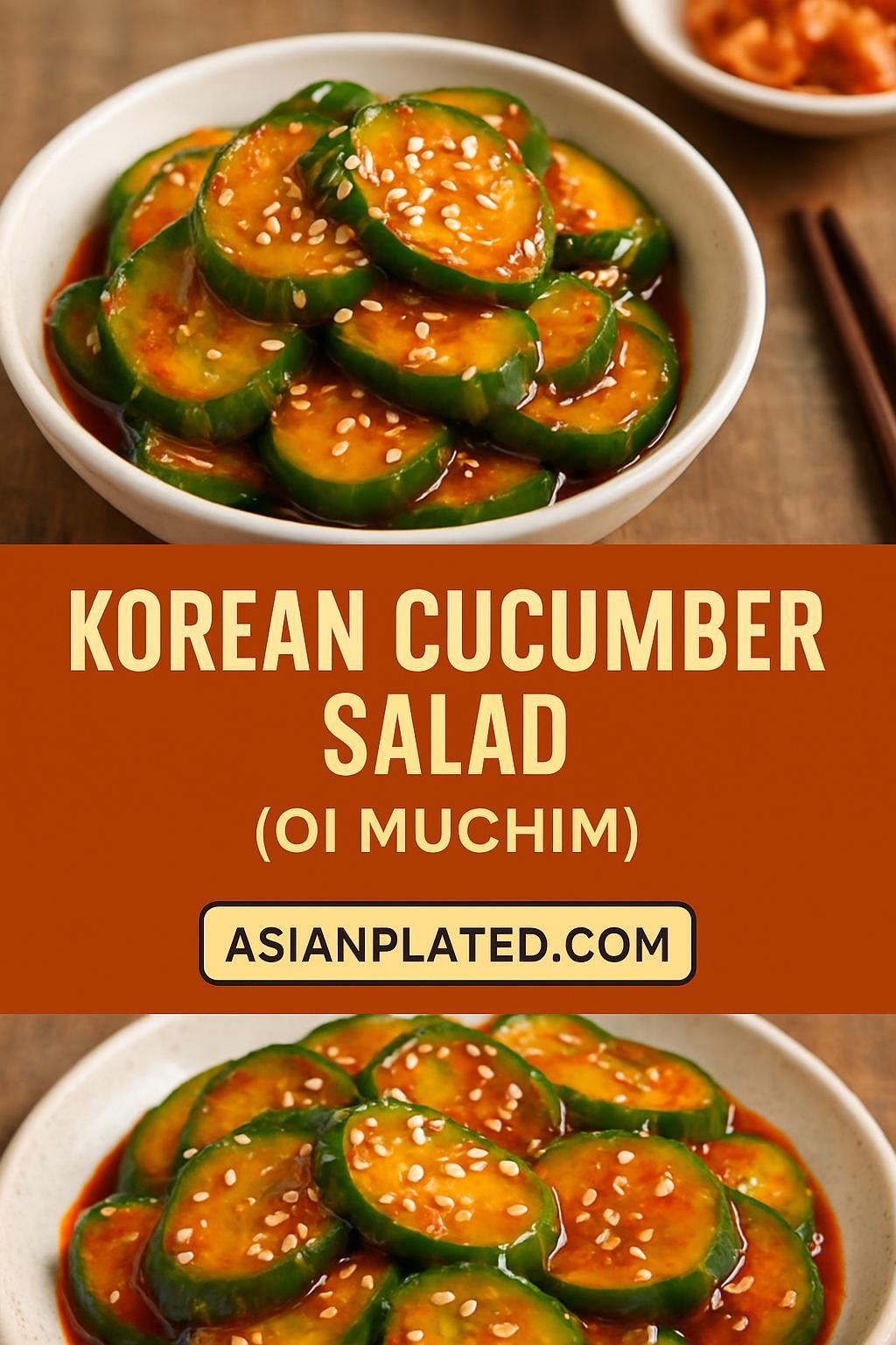 Korean Cucumber Salad (Oi Muchim)