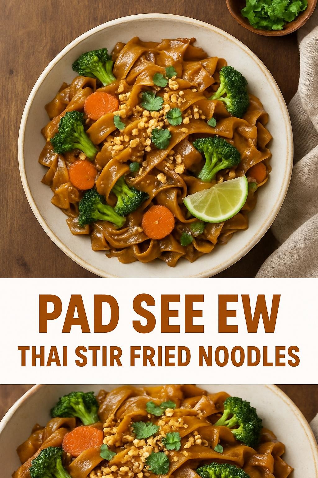 Pad See Ew - Thai Stir Fried Noodles