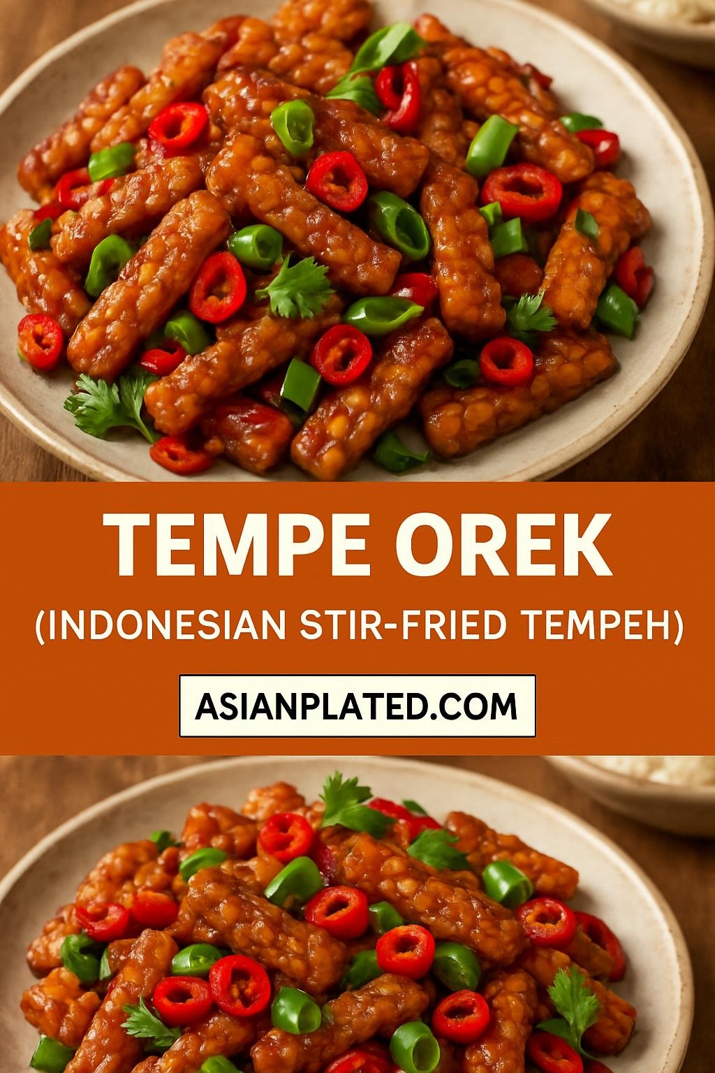 Tempe Orek (Indonesian Stir-fried Tempeh)