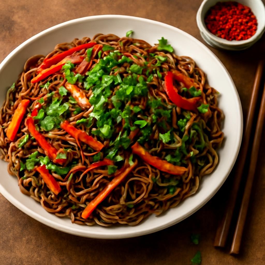 Bami Goreng (Indonesian Version of Lo Mein)