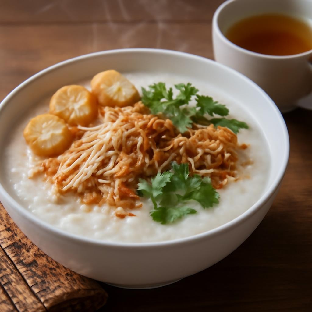 Bubur Ayam (Chicken Congee)