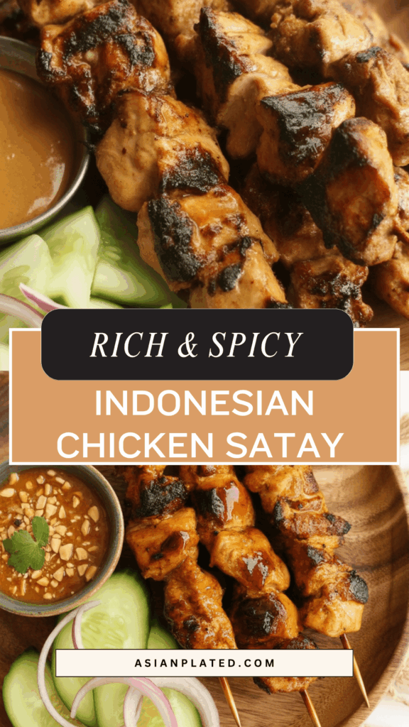 easy Indonesian Chicken Satay