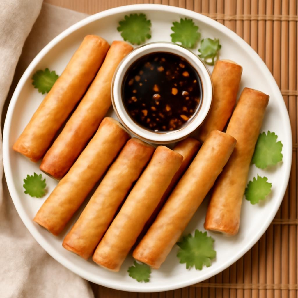 Lumpia Shanghai (Filipino Spring Rolls)