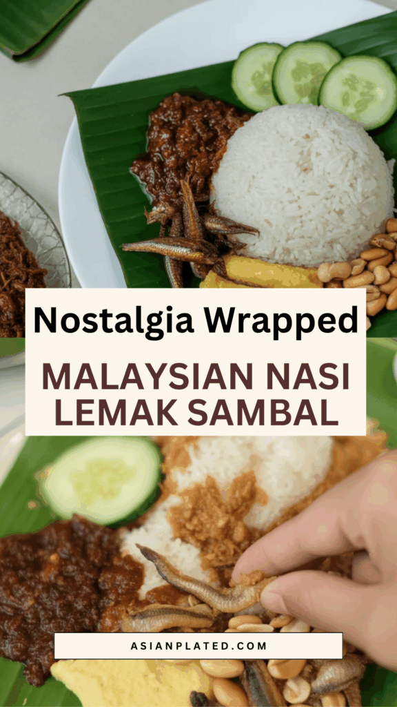 easy Malaysian Nasi Lemak Sambal