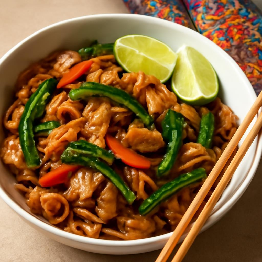 Pad See Ew - Thai Stir Fried Noodles