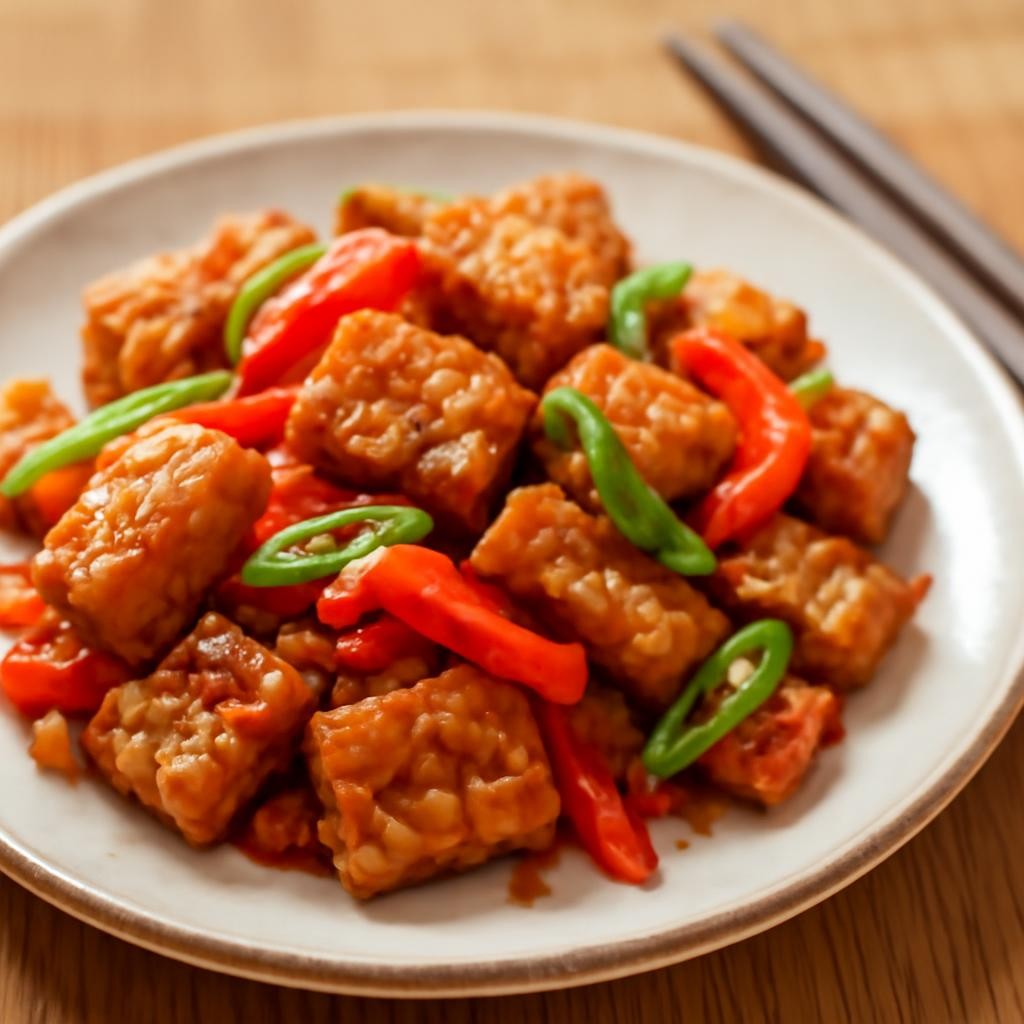 Tempe Orek (Indonesian Stir-fried Tempeh)