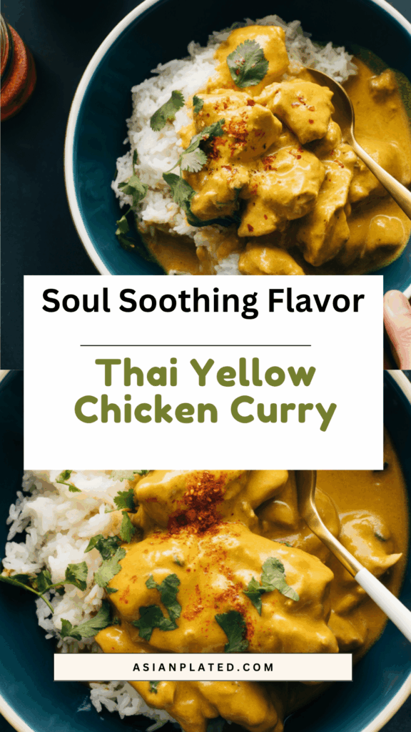easy Thai Yellow Chicken Curry