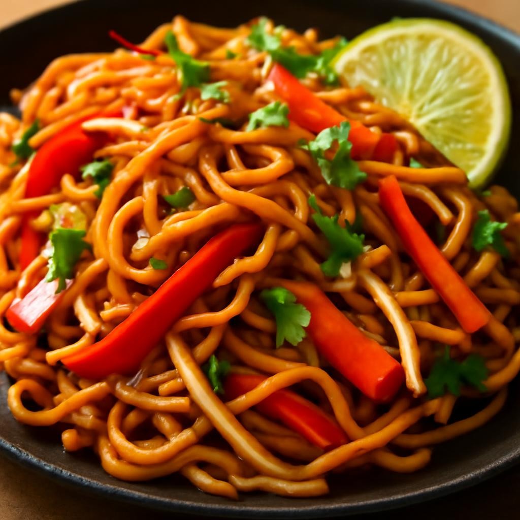Bami Goreng (Indonesian Version of Lo Mein)