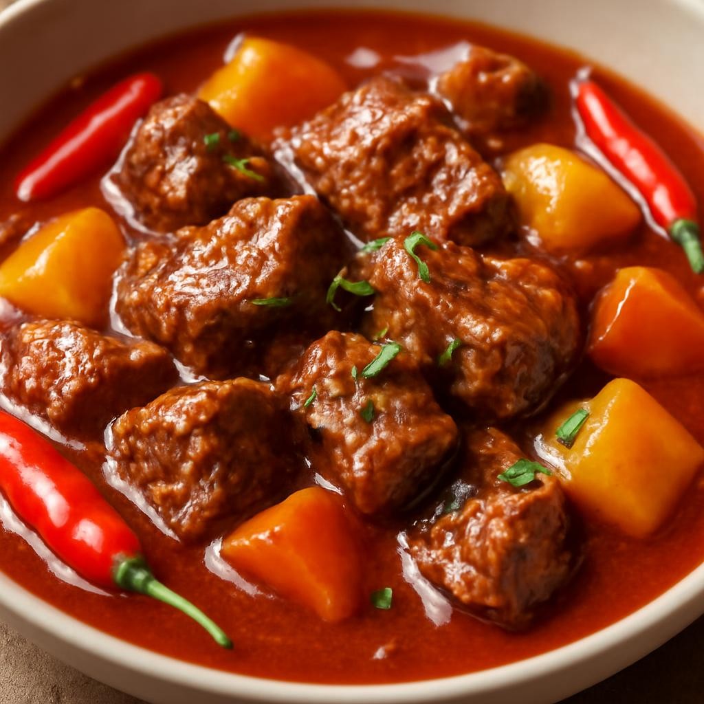 Beef Caldereta recipe
