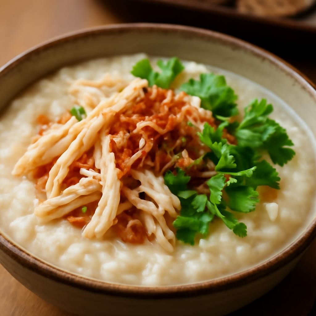 Bubur Ayam (Chicken Congee)