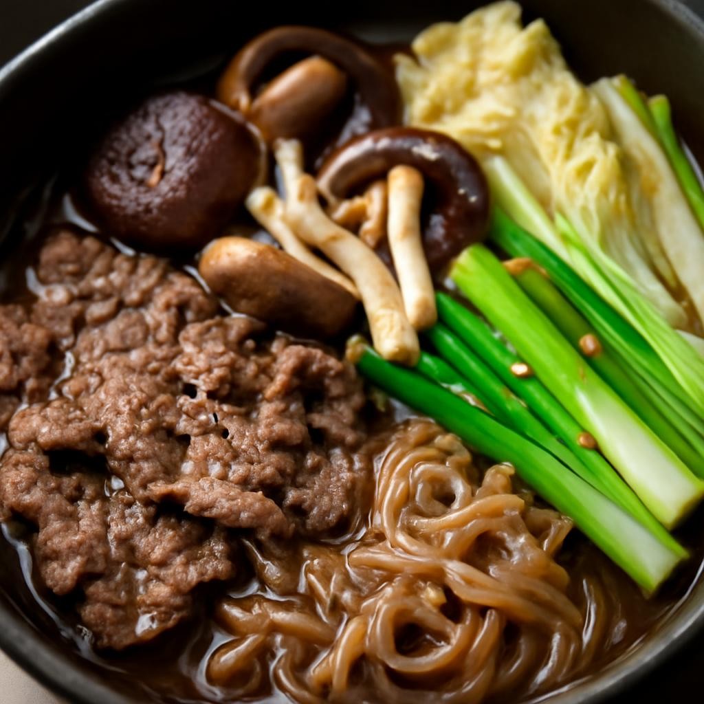 Easy Homemade Sukiyaki